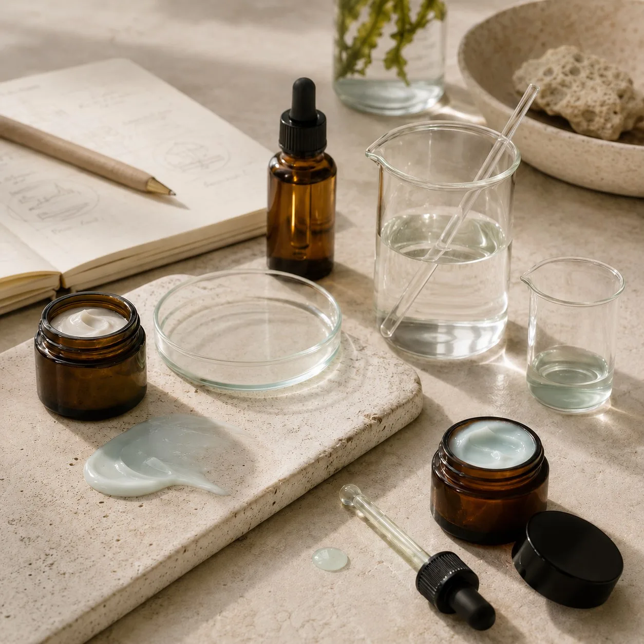 Posidonia · laboratorio
